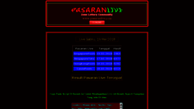 What Pasaranlive.com website looked like in 2018 (5 years ago)