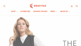 What Projectgravitas.com website looked like in 2018 (6 years ago)