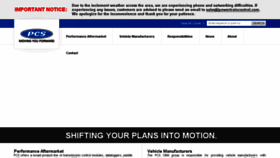 What Powertraincontrolsolutions.com website looked like in 2018 (5 years ago)