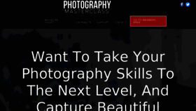 What Photographymasterclassmag.com website looked like in 2018 (6 years ago)