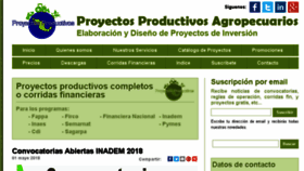 What Proyagro.mx website looked like in 2018 (5 years ago)
