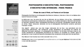 What Photographe-architecture.fr website looked like in 2018 (5 years ago)