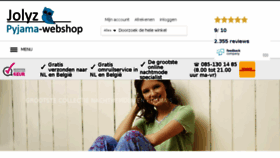 What Pyjama-webshop.nl website looked like in 2018 (5 years ago)