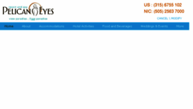 What Pelicaneyesresort.com website looked like in 2018 (5 years ago)