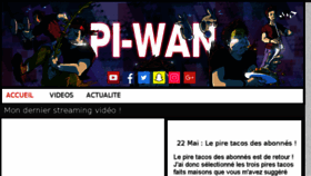What Pi-wan.com website looked like in 2018 (5 years ago)