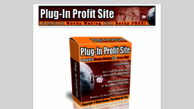 What Pluginprofitsite.net website looked like in 2018 (6 years ago)