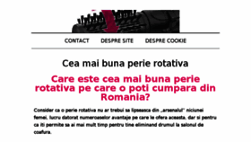 What Perierotativa.ro website looked like in 2018 (5 years ago)
