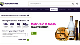 What Perfumeo.pl website looked like in 2018 (6 years ago)