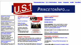What Princetoninfo.com website looked like in 2018 (6 years ago)