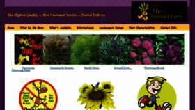 What Perennialfarm.com website looked like in 2018 (5 years ago)