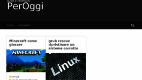 What Peroggi.com website looked like in 2018 (5 years ago)