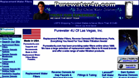 What Purewater4u.com website looked like in 2018 (5 years ago)