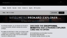 What Prokardexplorer.com website looked like in 2018 (5 years ago)