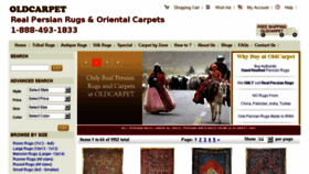 What Parsrugs.com website looked like in 2018 (5 years ago)