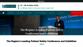 What Patientsafety-me.com website looked like in 2018 (5 years ago)