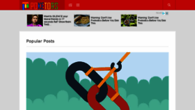 What Poketors.com website looked like in 2018 (7 years ago)