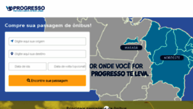 What Progressoonline.com.br website looked like in 2018 (5 years ago)
