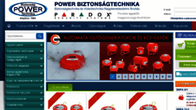 What Powerbizt.hu website looked like in 2018 (5 years ago)