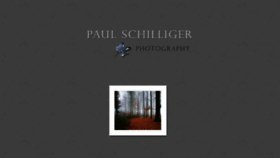 What Paulschilliger.com website looked like in 2018 (5 years ago)