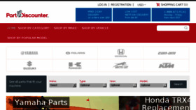 What Partdiscounter.com website looked like in 2018 (5 years ago)