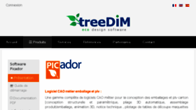 What Picador.fr website looked like in 2018 (5 years ago)