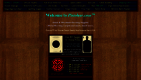 What Pistoleer.com website looked like in 2018 (5 years ago)