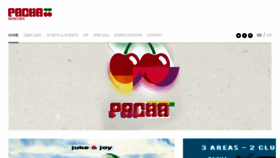 What Pacha-muenchen.de website looked like in 2018 (5 years ago)