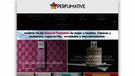 What Perfumative.es website looked like in 2018 (5 years ago)