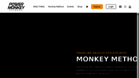 What Powermonkeyfitness.com website looked like in 2018 (5 years ago)