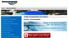 What Poolfolie.at website looked like in 2018 (5 years ago)
