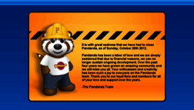 What Pandanda.com website looked like in 2018 (8 years ago)