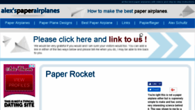 What Paperairplanes.co.uk website looked like in 2018 (5 years ago)