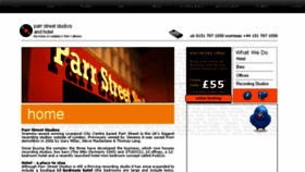 What Parrstreet.co.uk website looked like in 2018 (5 years ago)