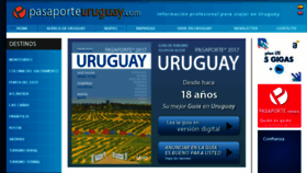 What Pasaporteuruguay.com website looked like in 2018 (5 years ago)