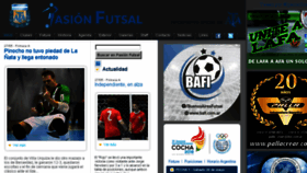 What Pasionfutsal.com.ar website looked like in 2018 (5 years ago)
