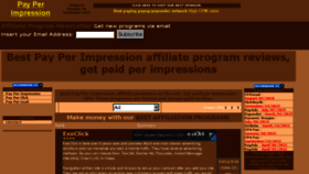 What Pay-per-impression.com website looked like in 2018 (5 years ago)