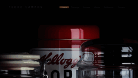 What Pedrocampos.net website looked like in 2018 (7 years ago)