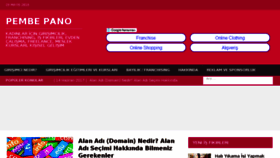 What Pembepano.com website looked like in 2018 (5 years ago)