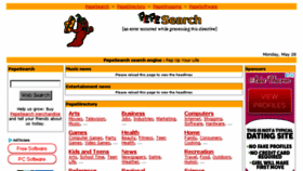 What Pepesearch.com website looked like in 2018 (5 years ago)
