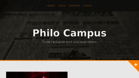 What Philocampus.com website looked like in 2018 (5 years ago)
