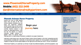 What Phoenixazhorseproperty.com website looked like in 2018 (5 years ago)