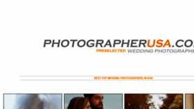 What Photographerusa.com website looked like in 2018 (5 years ago)