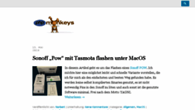 What Phpmonkeys.de website looked like in 2018 (6 years ago)