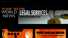 What Phuketfmradio.com website looked like in 2018 (5 years ago)