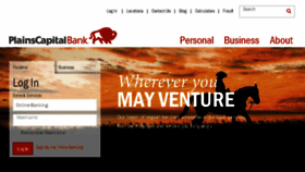 What Plainscapitalbank.com website looked like in 2018 (5 years ago)