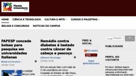 What Planetauniversitario.com website looked like in 2018 (5 years ago)