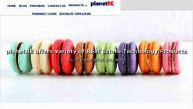 What Planetre.com website looked like in 2018 (5 years ago)