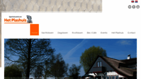 What Plashuis.nl website looked like in 2018 (5 years ago)