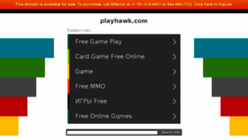 What Playhawk.com website looked like in 2018 (5 years ago)