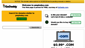What Pmptoday.com website looked like in 2018 (5 years ago)